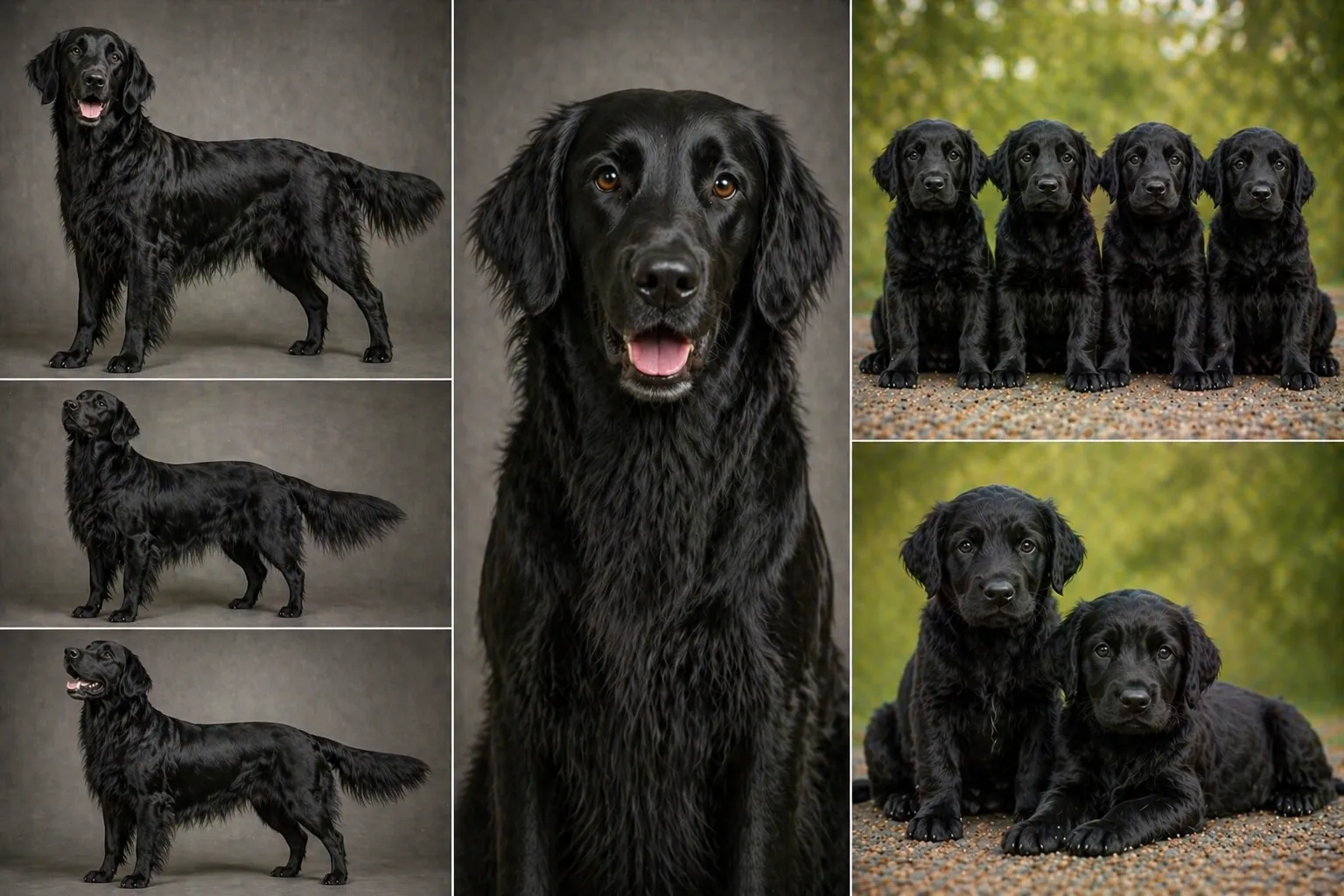 Retriever de Pelo Liso