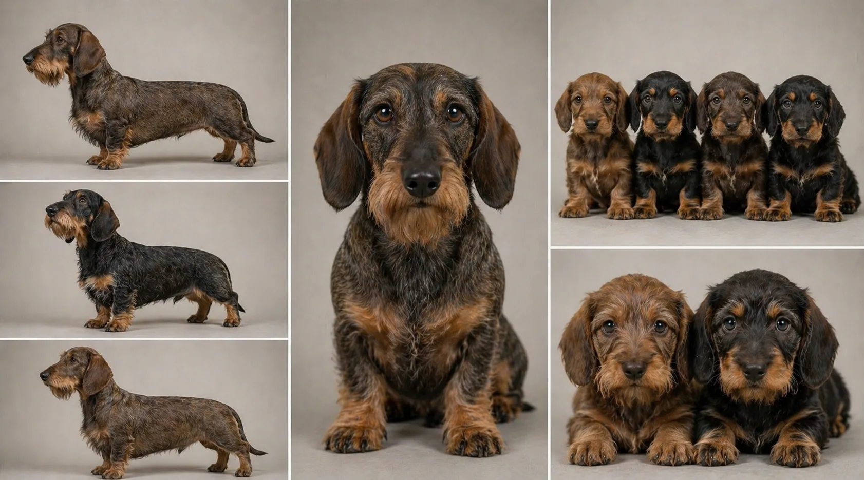 Dachshund Estándar Pelo Duro