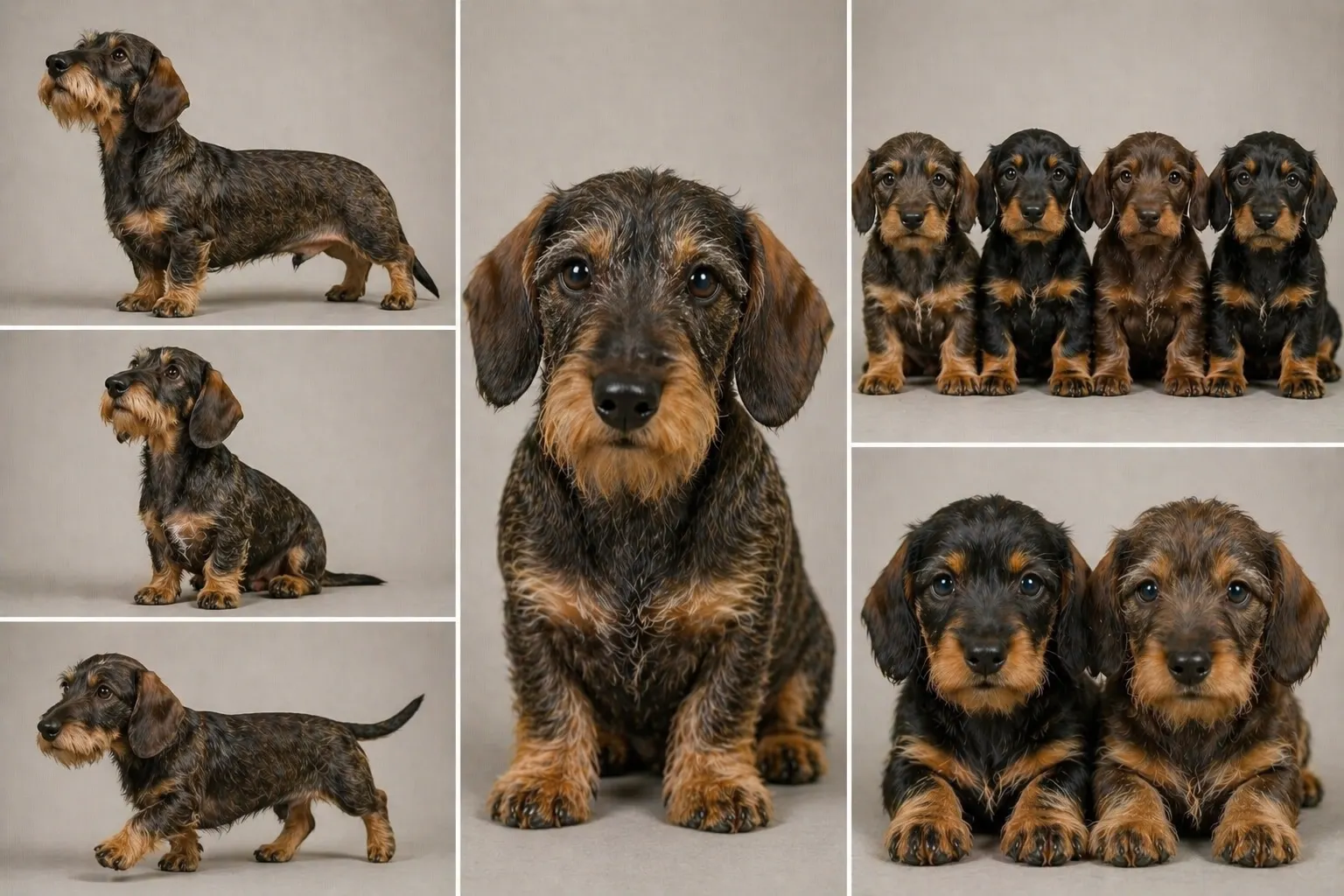 Dachshund Miniatura Pelo Duro