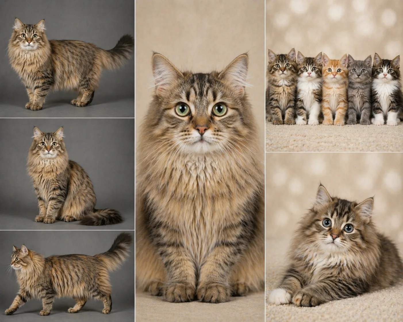 Gato Doméstico Pelo Largo